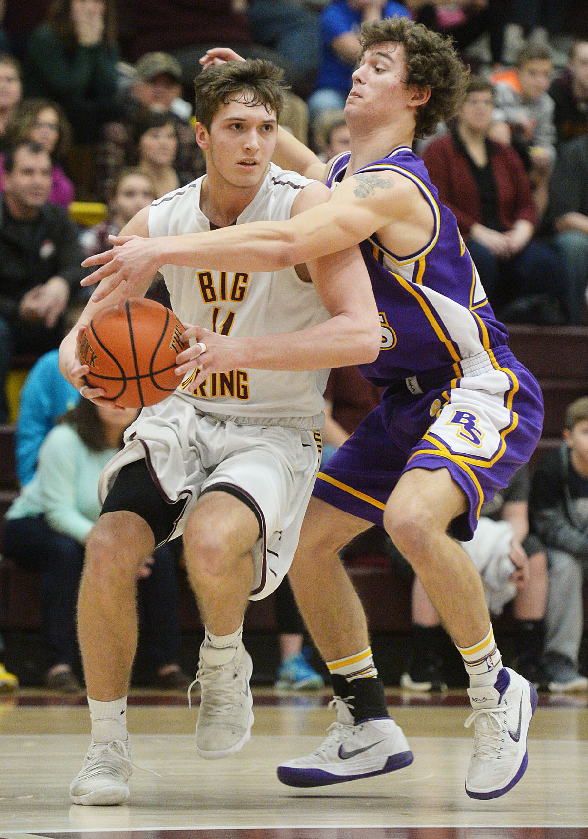 Boys Basketball: Boiling Springs at Big Spring